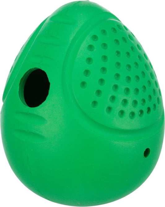 Trixie Roly Poly Egg Snack Rubber Treat Dispenser 10cm