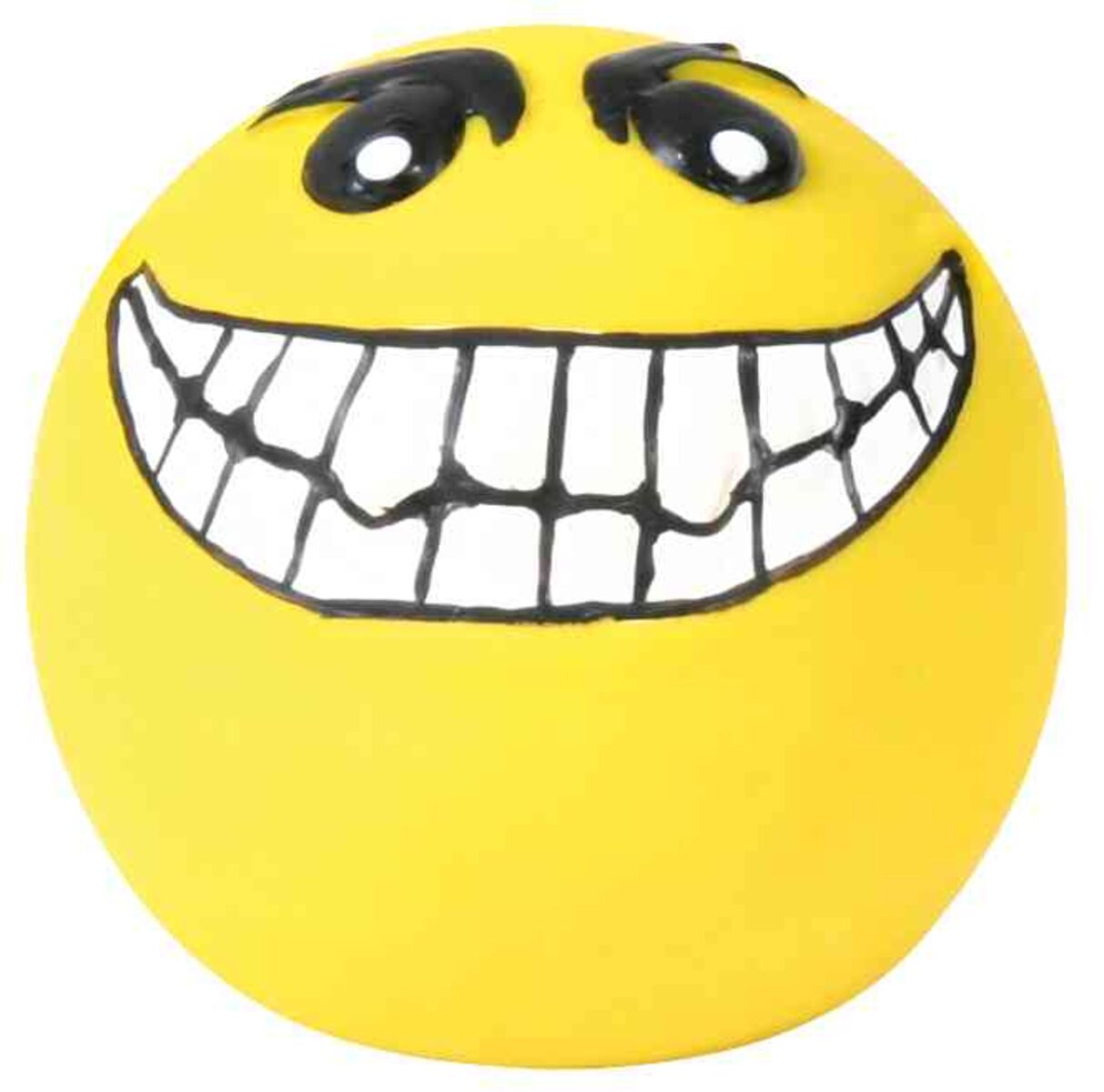 Trixie Latex Smiley Face Ball