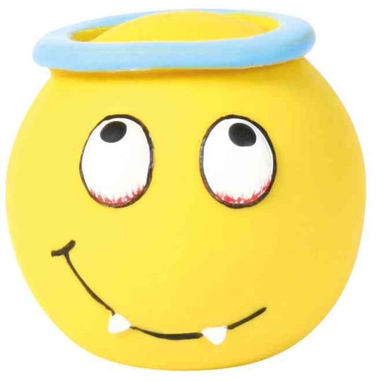 Trixie Latex Smiley Face Ball