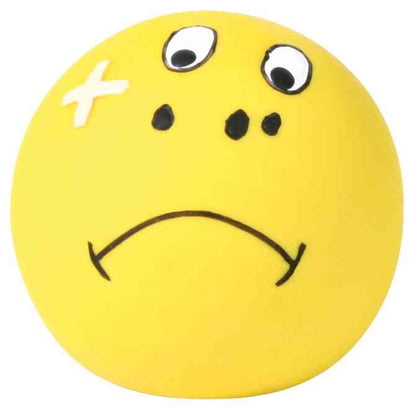 Trixie Latex Smiley Face Ball