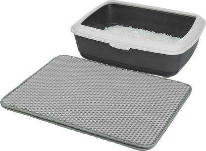 Trixie Cat Litter Tray Sieve Mat Grey 40 x 55cm