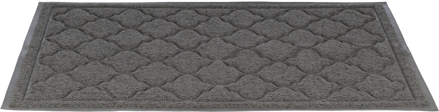 Trixie XXL PVC Cat Litter Tray Mat Less Mess Grey 60 x 90cm