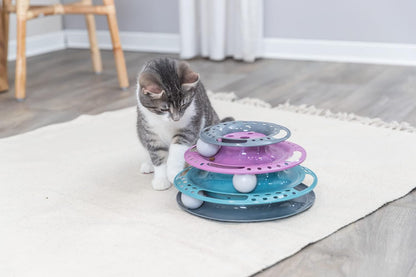Trixie Catch the Balls Cat Toy – 3 Tier Interactive Play Tower