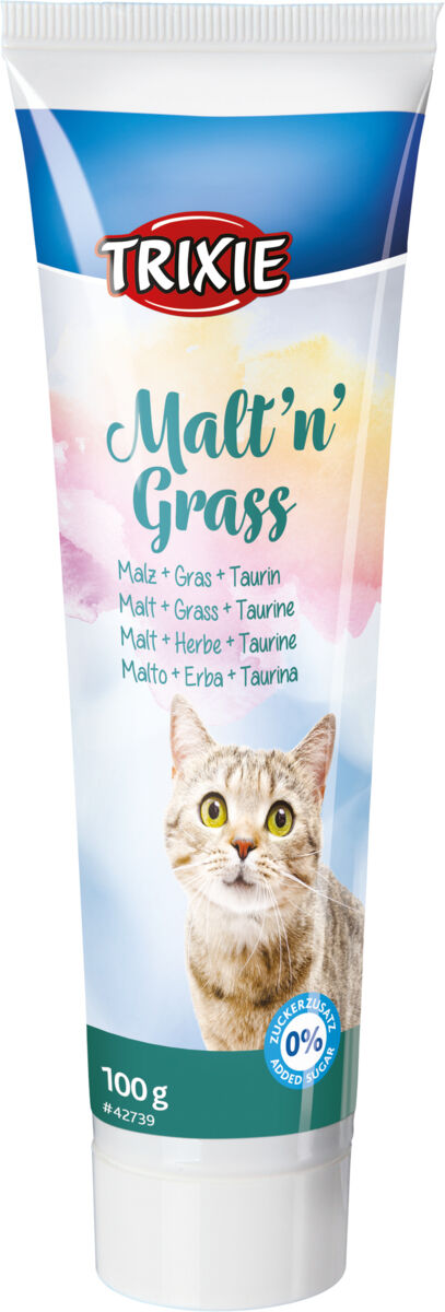 Trixie Malt 'n' Grass Anti Hairball 100g