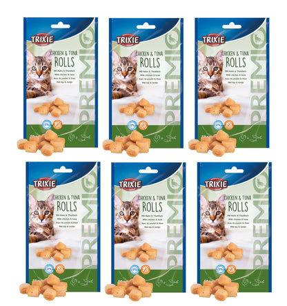 Trixie Premio Chicken & Tuna Roll 50g Cat Treats