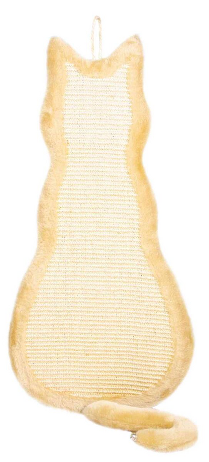 Trixie Cat Sisal Plush Scratching Board Post Mat 70cm