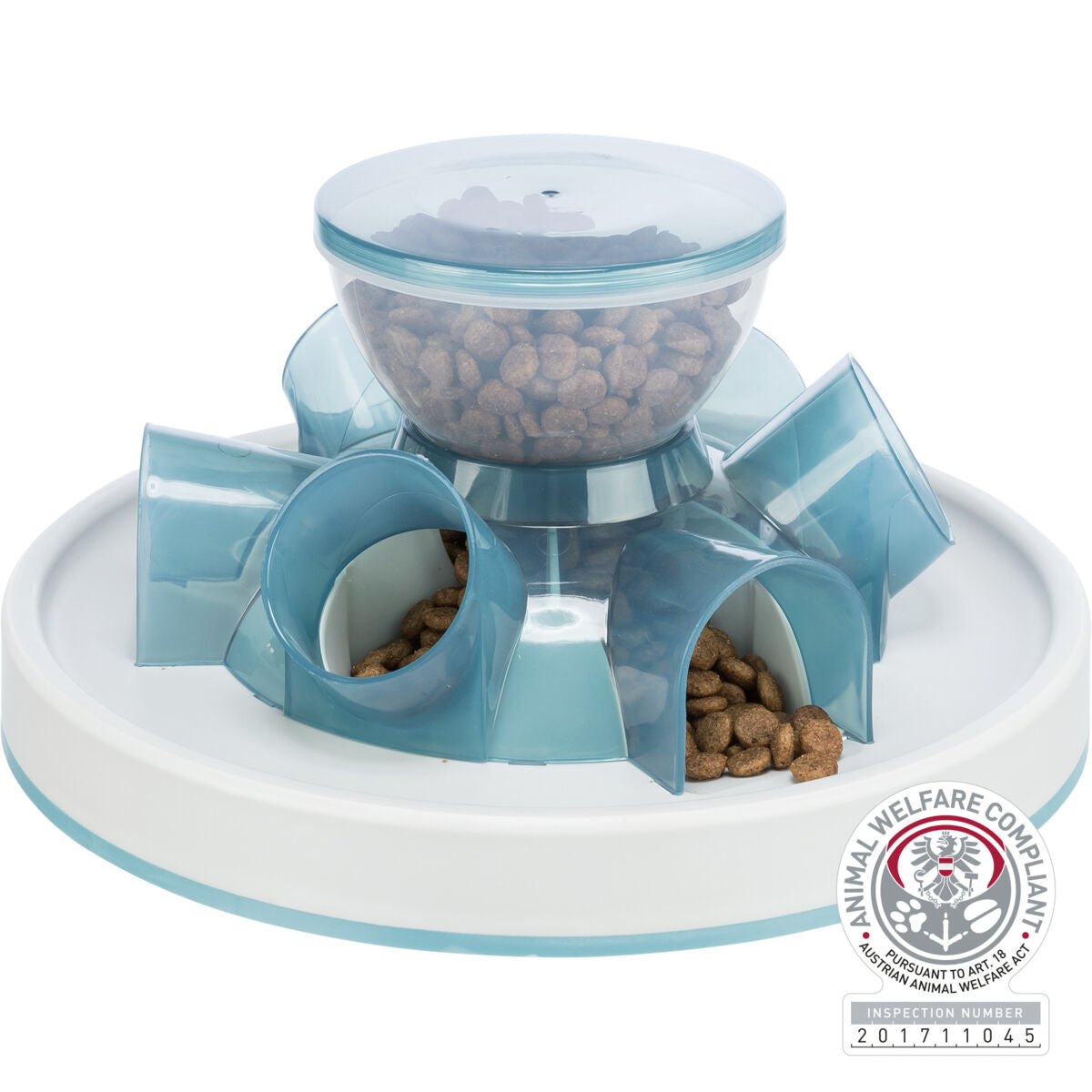 Trixie Cat Activity Tunnel Feeder Strategy Game 28 x 14cm