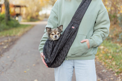 Trixie Mavi Front Dog Carrying Bag Black 58 x 32 x 63.5cm Up To 5kg