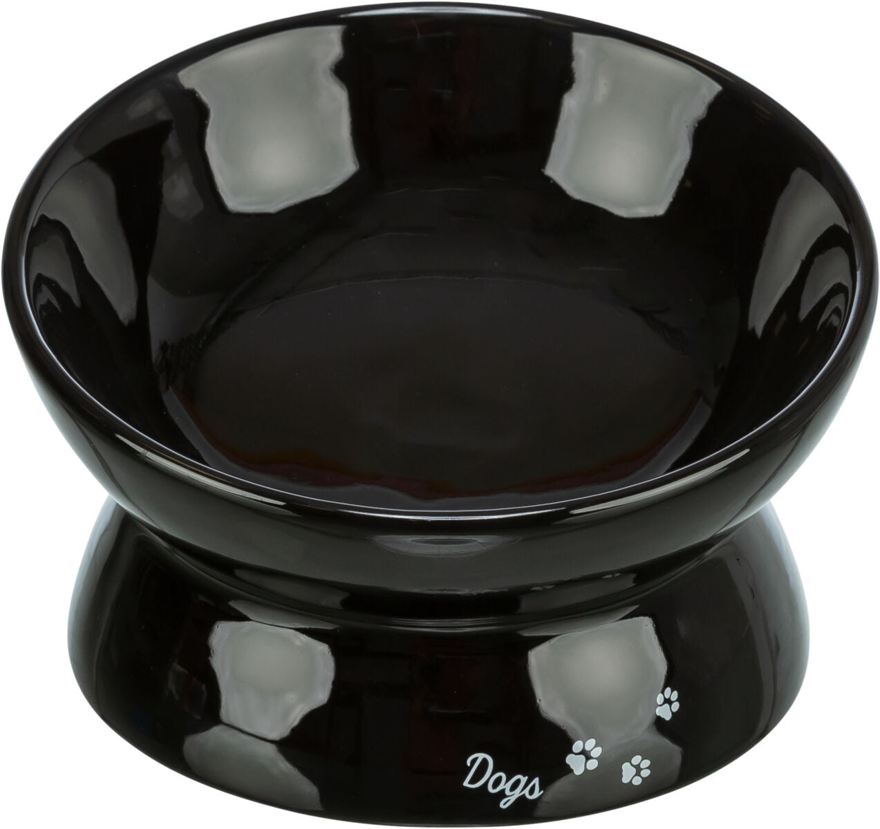 Trixie Ergonomic Ceramic Bowl Black 350ml 17cm