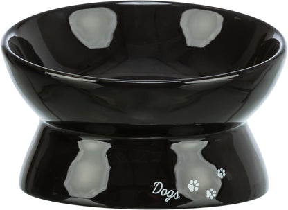 Trixie Ergonomic Ceramic Bowl Black 350ml 17cm