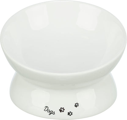 Trixie Ergonomic Ceramic Bowl White 350ml 17cm