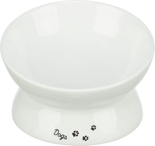 Trixie Ergonomic Ceramic Bowl White 350ml 17cm