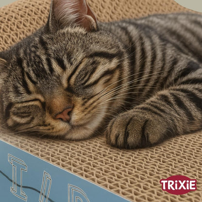 Trixie Wild Cat Cardboard Cat Scratching Mat 41 x 7 x 24cm