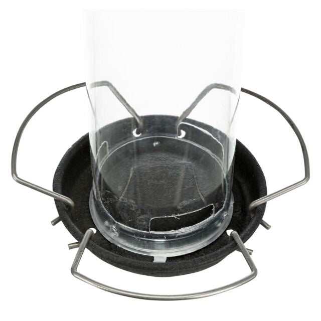 Trixie Hanging Bird Seed Feeder Hammertone Black Metal