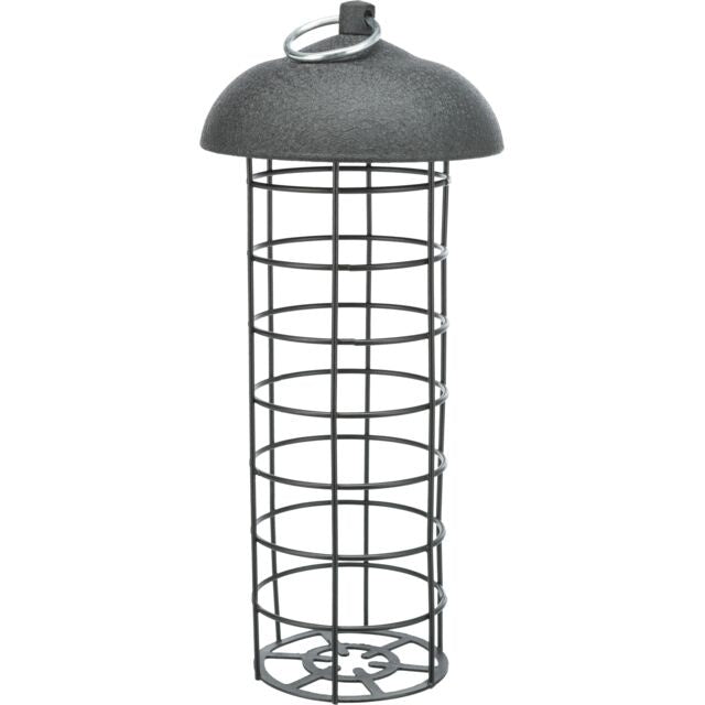 Trixie Hanging Fat ball Feeder Hammertone Black Metal