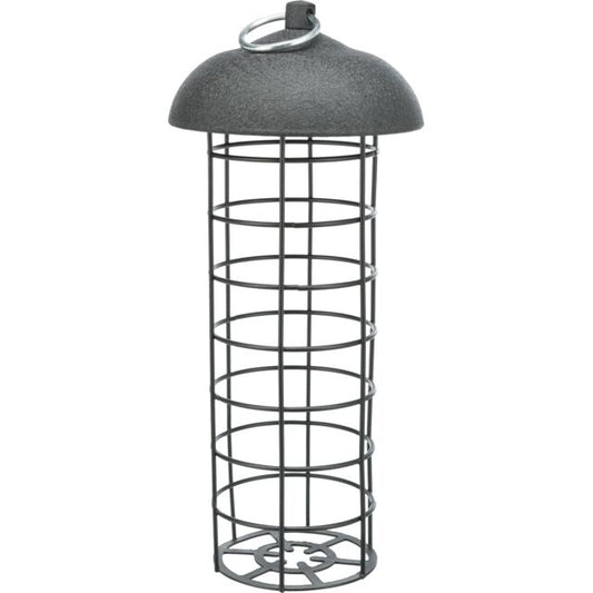 Trixie Hanging Fat ball Feeder Hammertone Black Metal