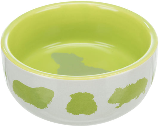 Trixie Guinea Pig Motif Ceramic Bowl 250ml