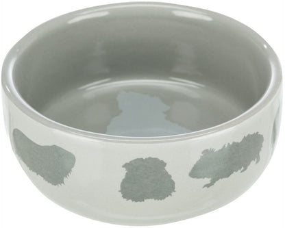 Trixie Guinea Pig Motif Ceramic Bowl 250ml