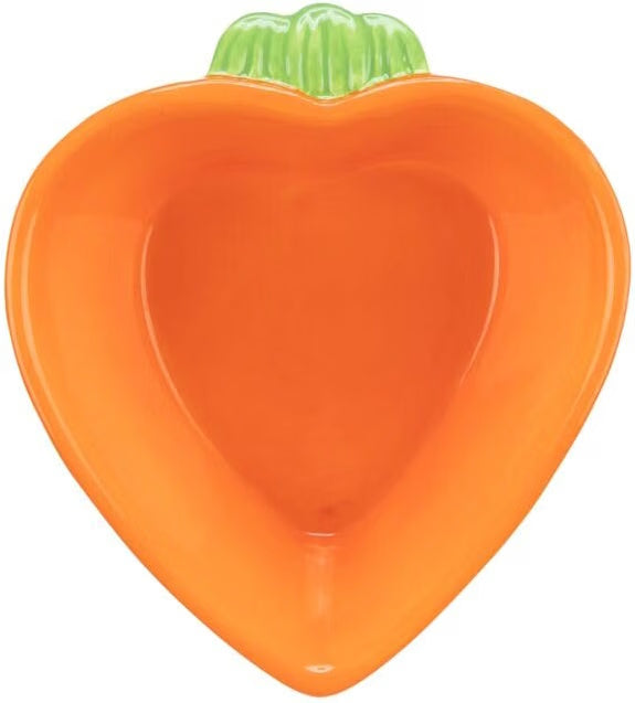Trixie Carrot Ceramic Small Animal Bowl 180ml 12 x 11cm