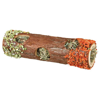 Trixie Wooden Tunnel With Hay For Small Animals 9 x 30cm 35g