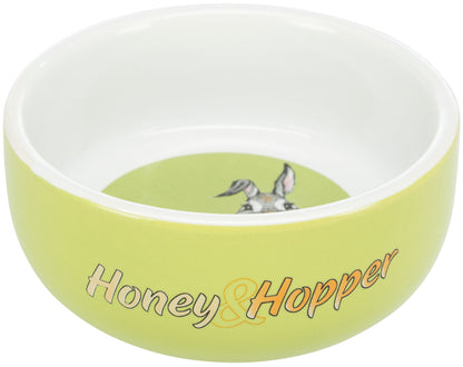 Trixie Honey & Hopper Ceramic Bowl 250ml