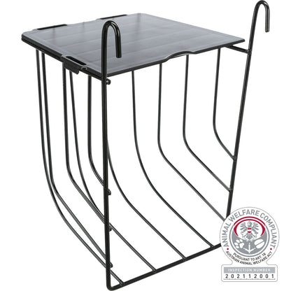 Trixie Hanging Metal Hay Manger With Lid