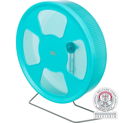 Trixie Plastic Rodent Wheel 33cm 13" Assorted Colours