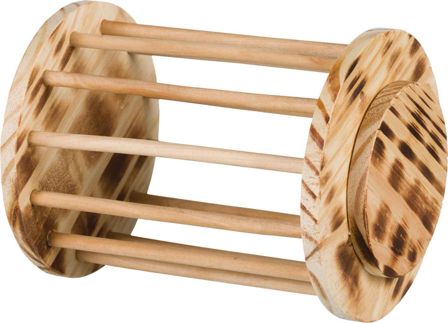 Trixie Large Flamed Wooden Hay Manger With Lid