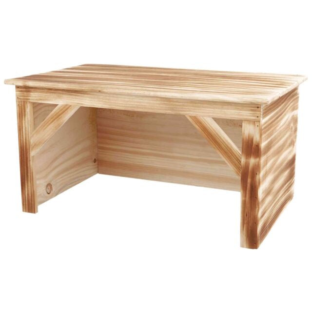 Trixie Natural Flamed Wood Shelter 50 x 26 x 31cm