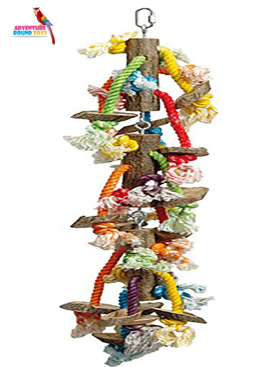 Adventure Bound Wild Wood Fun Bird Toy