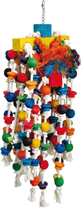 Adventure Bound Giant Wooden Jungle Parrot Toy