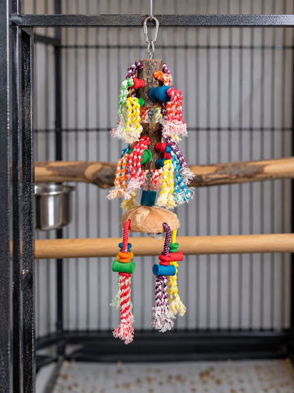 Sky Pets Rainbow Twirl Parrot Toy