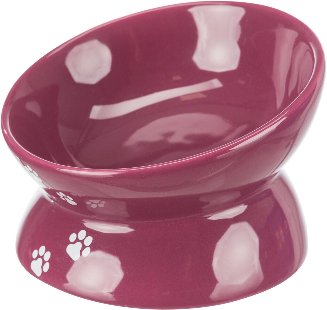 Trixie Berry Elevated Ceramic Cat Bowl 150ml 13cm