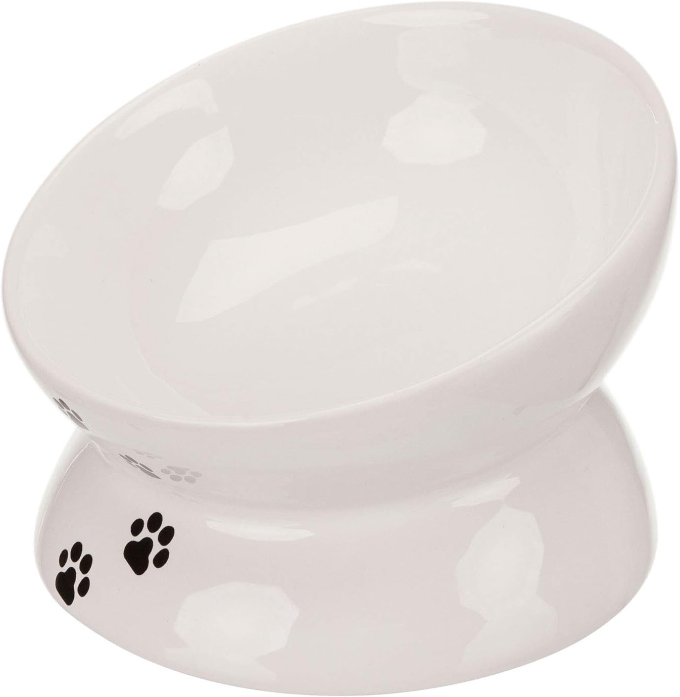 Trixie Elevated Ceramic Bowl White 150ml / 13cm
