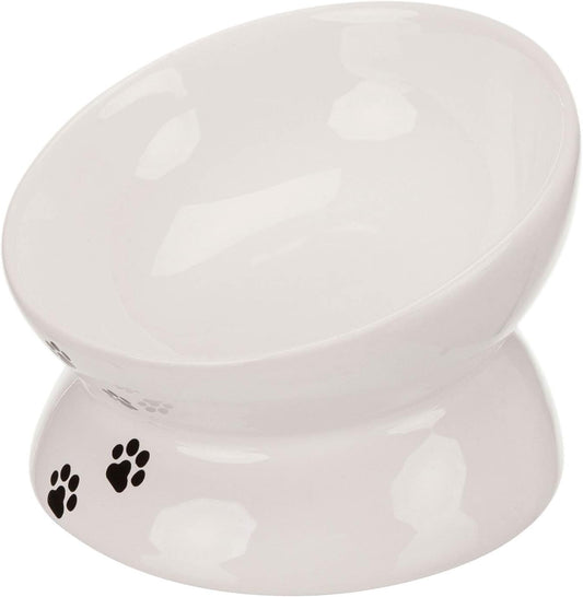 Trixie Elevated Ceramic Bowl White 150ml / 13cm