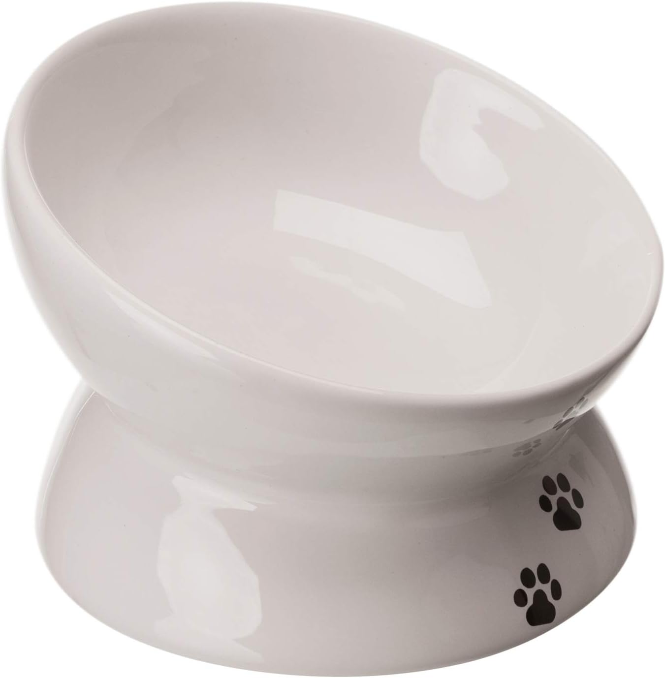 Trixie Elevated Ceramic Bowl White 150ml / 13cm