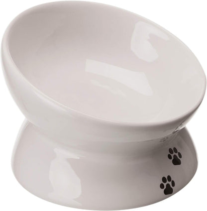 Trixie Elevated Ceramic Bowl White 150ml / 13cm