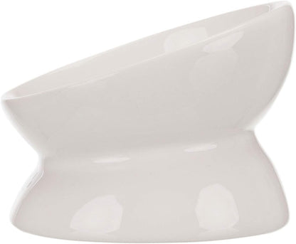 Trixie Elevated Ceramic Bowl White 150ml / 13cm