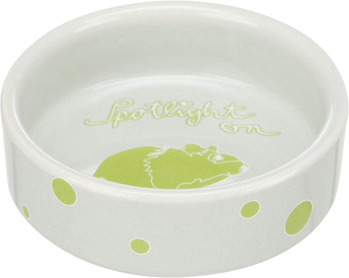 Trixie Spotlight Hamster Ceramic Bowl 90ml / 8cm
