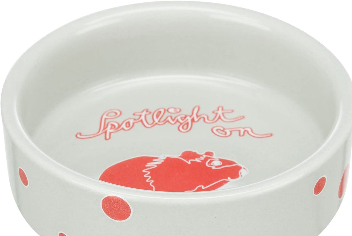 Trixie Spotlight Hamster Ceramic Bowl 90ml / 8cm