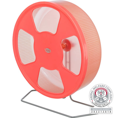 Trixie Plastic Rodent Wheel 28cm 11" Assorted Colours