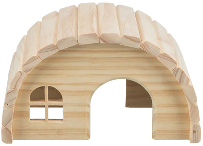 Trixie Wooden Curved Roof Hamster House