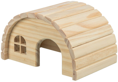 Trixie Wooden Curved Roof Hamster House