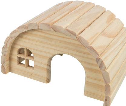 Trixie Wooden Curved Roof Hamster House