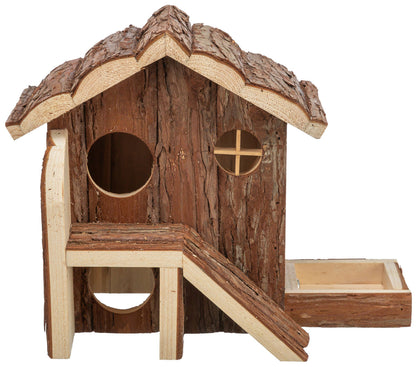Trixie Natural Wood Henna Hamster House 27 x 21 x 15cm