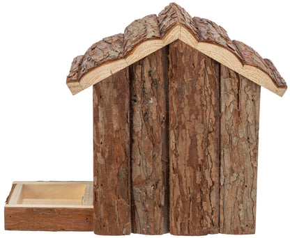 Trixie Natural Wood Henna Hamster House 27 x 21 x 15cm