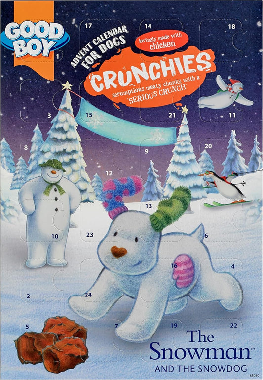 Good Boy Snowdog Crunchies Advent Calendar 72g