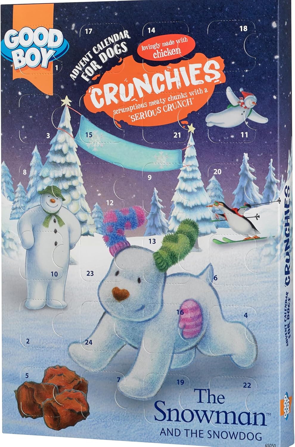Good Boy Snowdog Crunchies Advent Calendar 72g