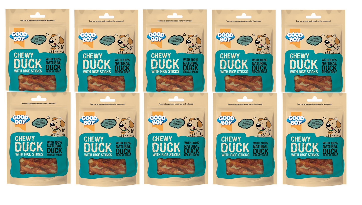 Good Boy Duck & Rice Sticks 70g