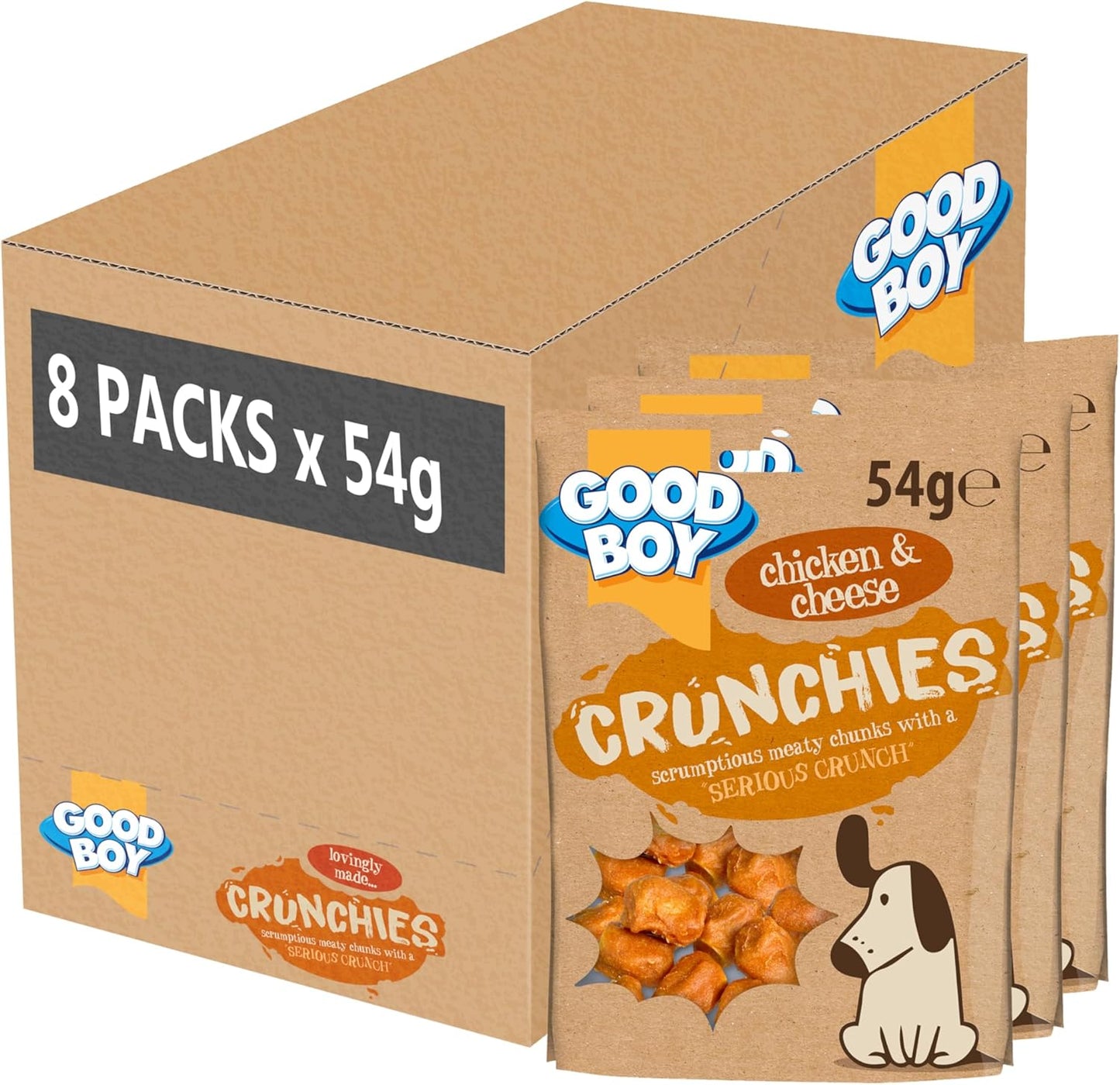 Good Boy Crunchies Chicken & Cheese 54g